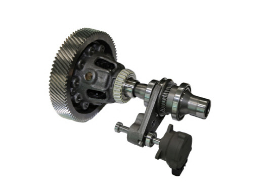 전기차용 상시사륜구동(AWD) 디스커넥터 제품.<현대트랜시스 제공>